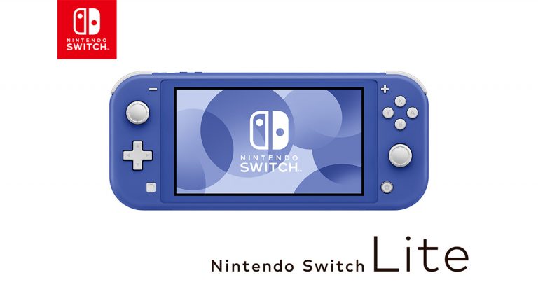 「Nintendo Switch Lite」の新色「ブルー」が5/21(金)に発売決定 価格は21,978円（税込） | e-sports